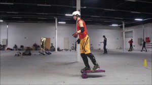 Трюки на балансборде от Романа  / Balance board tricks