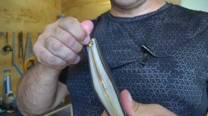 Замена бегунка на железной закрытой молнии