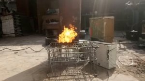 Пиролизная приставка к ракетному котлу 001