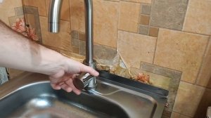 Сломался джойстик кухонного смесителя делаю ремонт ручки