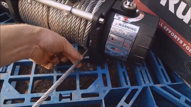 Легкая размотка троса лебёдки смотреть онлайн