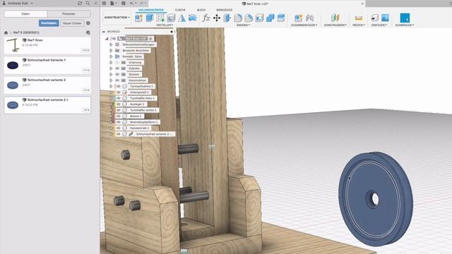 Fusion 360: Konstruktion importieren
