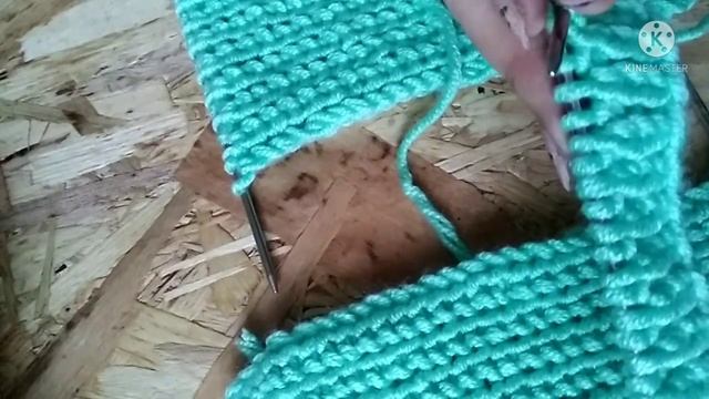 Вяжем шапку - ушанку. Красивая шапка - ушанка. Как легко связать красивую и тёплую шапку - ушанку!!