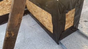 Съёмная опалубка для палистерол бетона. Дом своими руками за 100 дней