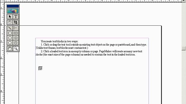 Курс по информатике для средней школы ЕГЭ | PageMaker. Импорт и размещение текста смотреть онлайн