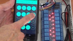 16CH Ethernet Relay Controlled with Blynk and Arduino Mega over Internet