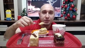 Сладкий MUKBANG/обжор пирожными/mukbang/food/не ASMR/