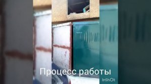 Покраска ворот гаража