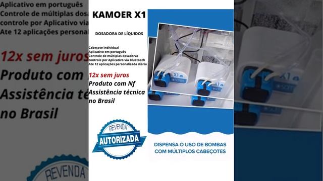 BOMBA DOSADORA DE LIQUIDOS PARA AQUÁRIO KAMOER X1
