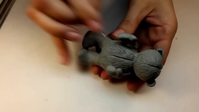 Медвежонок Тедди из полимерной глины смотреть онлайн