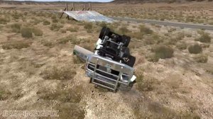 BeamNG Drive Cop Chases and Rollovers #6 - Insanegaz