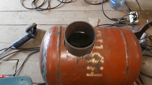 Печь-Буржуйка из Газового Баллона смотреть онлайн