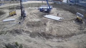 Сваебойные установки RDK-25 | ЭО-5111. Строительство детского сада.