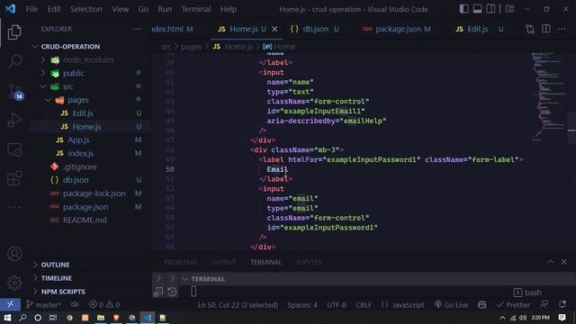 React JS CRUD Application 2023 Full Tutorial |  React JS Project For Beginners 2023