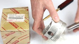 4AFE II (1.6L) Toyota и MR479QA (1,5L) Geely поршни 13101-16160-02