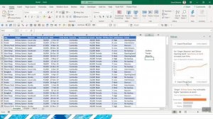 Analyze data in Excel #1: AI to get details on trends, ranks, majorities etc.