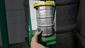 Ремонт кега - правка обечайки. Крутой результат! #кега #beer #пиво #beerkeg