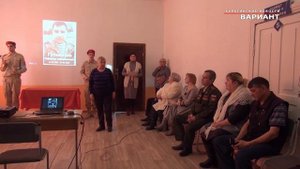 Парта героя в сельхозколледже Курагино
