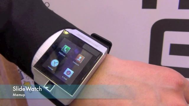 Montre connectée Memup SlideWatch - presentation FR смотреть онлайн