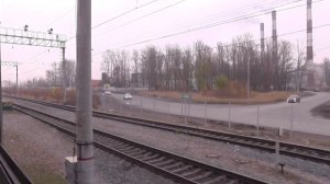 Отправление с Ладожского вокзала Санкт-Петербурга (ст. Дача Долгорукова)