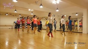 Take Me Home Line Dance (Absolute Beginner) Karen Tripp Demo & Count