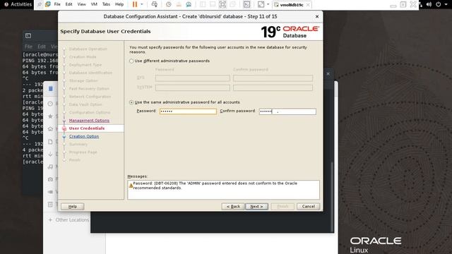 Oracle Database 19c Installation On Oracle Linux 8, Video-3