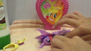 Причёска для принцэсы сумеречной искорки !♡♡♡