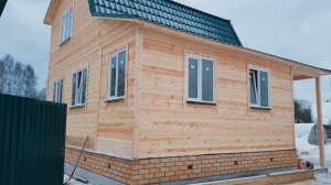 Строительство домов из бруса под ключ