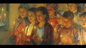 Песня-притча «Странник». Священник Игорь Сильченков и регент Лариса Маслова.