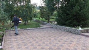 Воздуходувка Stiga SBP 375. Бензиновая ранцевая.