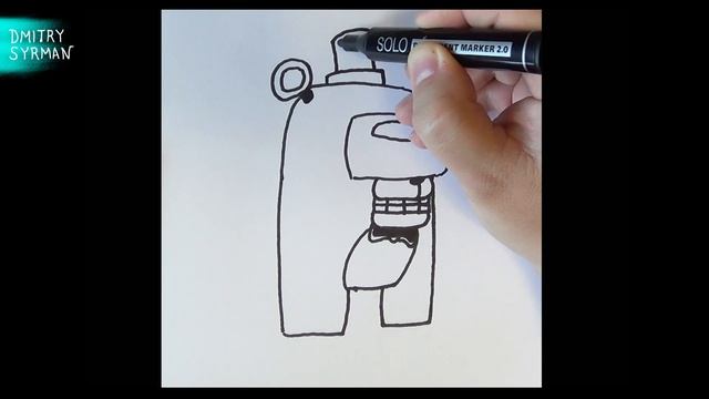 Как нарисовать Амонг Ас Визеред Голден Фредди ФнаФ, How to draw Among Us Withered Golden Freddy Fna смотреть онлайн