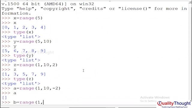 Control Flow For Loops - Introduction to Python | Python Tutorial for Beginners | Quality Thought смотреть онлайн