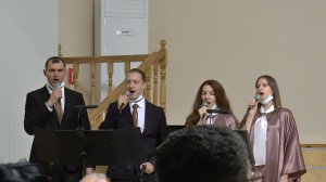 Вечер общее пение "Твердыня наша-вечный Бог"