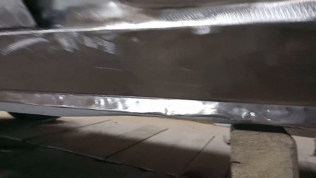 Нива Шевроле замена порога из метала 1.2. Частично. смотреть онлайн