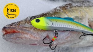 Candy Vib  судак в глухозимье .