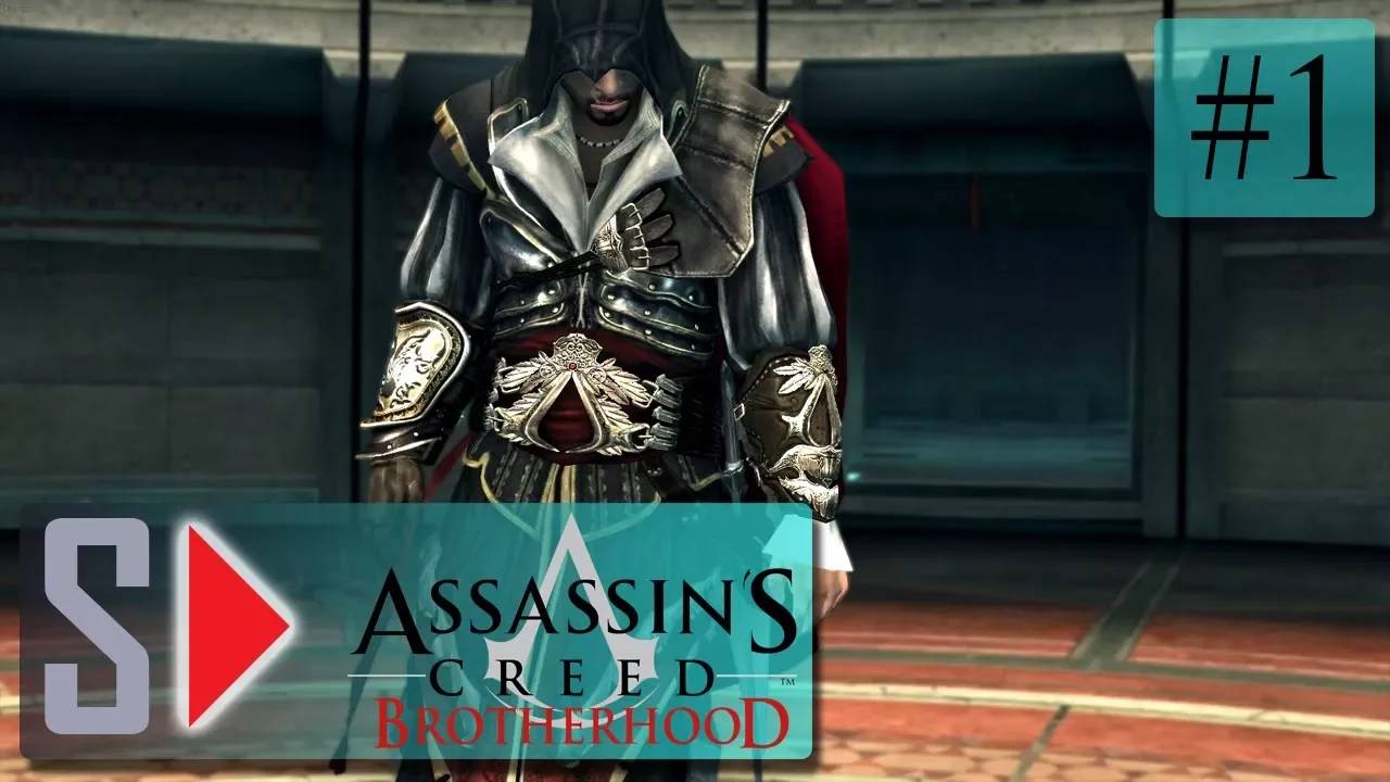 Assassin s Creed Brotherhood на 100 (1080p  60fps) - #1 Воссоединение[1080p60]