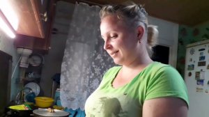 Готовим шаурму, сбор ягод , проба арбуза .Как живут простые люди в деревне.