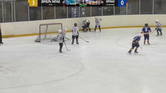 ХК Дизель Запад (г. Пенза)–ХК Орлан (г. Стерлитамак) смотреть онлайн