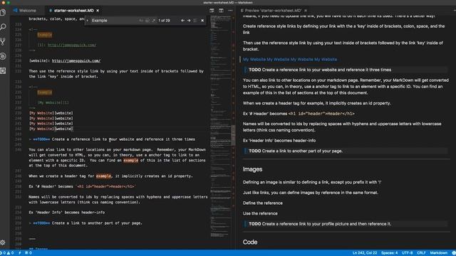 Introduction to Markdown in Visual Studio Code (with Markdown worksheet!) смотреть онлайн