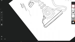 Как начать рисовать в Infinite painter скетч линейный рисунок (1часть) стикеры