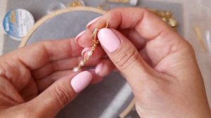 65.МАСТЕР КЛАСС КОЛЬЕ И СЕРЬГИ ИЗ ЖЕМЧУГА.