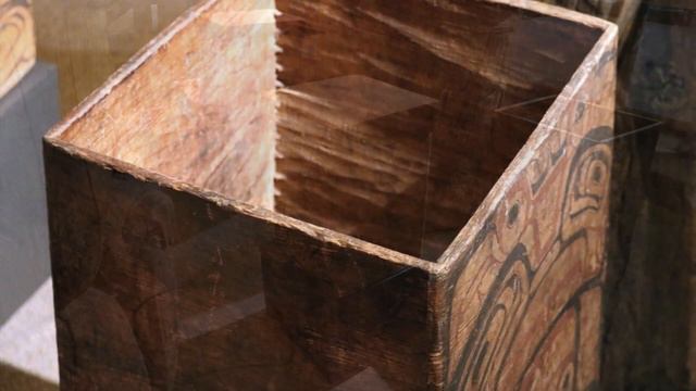 Alaska Yerlilerinin Ürettiği Bükülmüş Ahşap Kutular (Sanat Tarihi)