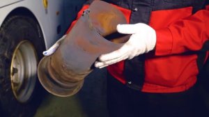 Как провести плановое обслуживание Spheros на Yutong 6122. Часть 1