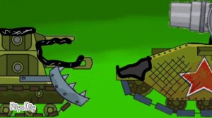 все 3 серии: Кв-44 vs ВК-44 мультики про танки. +(бонусная концовка)