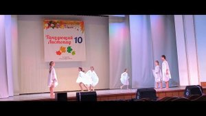 Танцевальный коллектив Children-Art - стилизация классического танца "Первый снег"