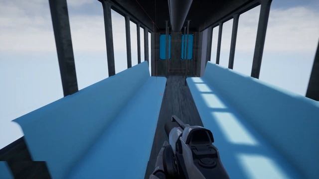 Анимация Поезда 3 на UE4 . Передвижение в нем, Свет смотреть онлайн