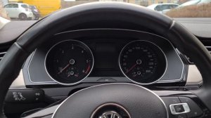 How to start a VW Passat B8 with start engine button keyless