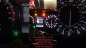 GEN 3 Suzuki Hayabusa quick settings tutorial