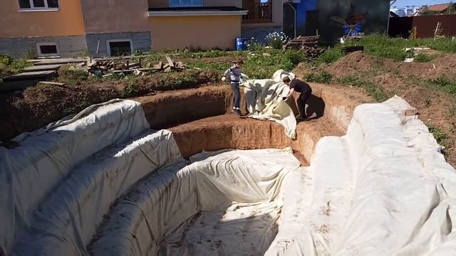 Геомембрана Винилит монтаж геотекстиля смотреть онлайн