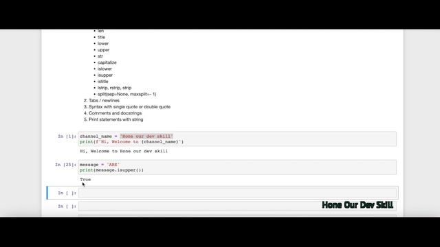 Strings in Python